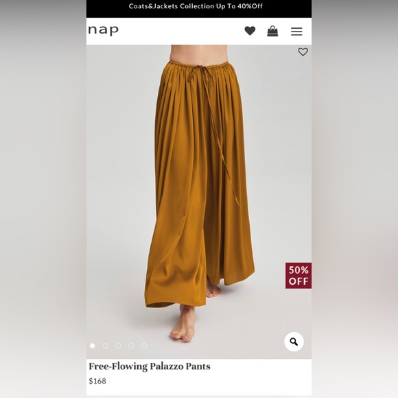 nap Pants - Nap loungewear free flowing palazzo pant